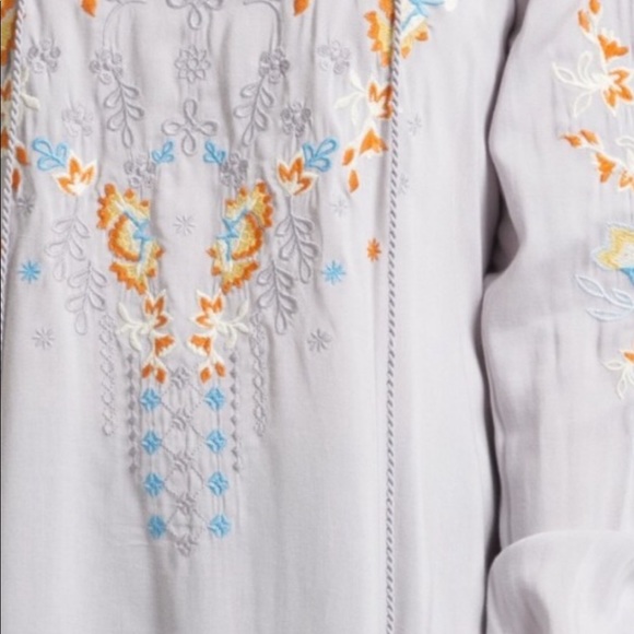 One left 🌺Very boho Embroidered  tunic blouse - Picture 6 of 8